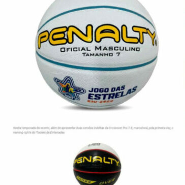 Jogo das Estrelas: Penalty entra em quadra com bolas personalizadas pelo artista Jonathan Melo