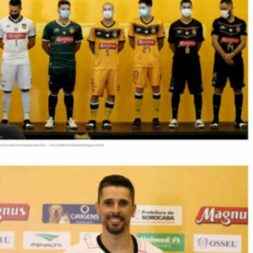 Sorocaba Futsal lança uniformes para a temporada 2022; veja fotos – Globo Esporte