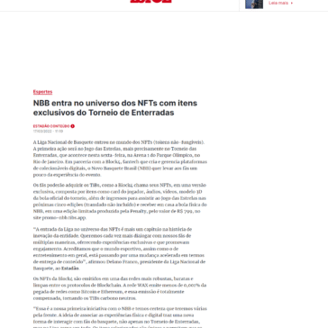 NBB entra no universo dos NFTs com itens exclusivos do Torneio de Enterradas – Isto É