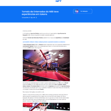 Torneio de Enterradas do NBB teve experiências em tokens – Promoview