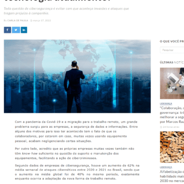 Cibersegurança: por que esse é o assunto mais importante da área de tecnologia atualmente? – ITlife