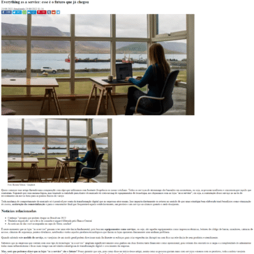 Everything as a service: esse é o futuro que já chegou