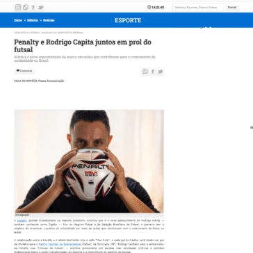 Penalty e Rodrigo Capita juntos em prol do futsal – Amazonas em Dia