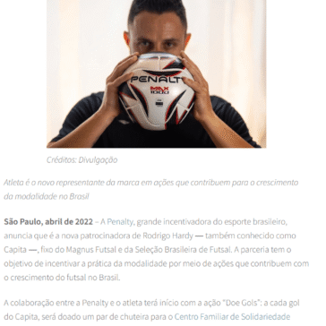 Penalty e Rodrigo Capita juntos em prol do futsal – Blog Cultura & Futebol