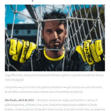 Penalty investe em ação especial em comemoração ao Dia do Goleiro – Blog Cultura & Futebol