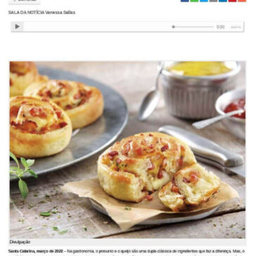 Anel de queijo, presunto e bacon dão mais sabor aos momentos de descontração – Regional Express MG