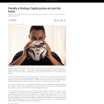 Penalty e Rodrigo Capita juntos em prol do futsal – Sala da Notícia