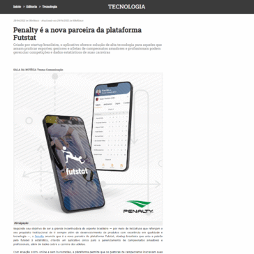 Penalty é a nova parceira da plataforma Futstat – Teclando Web