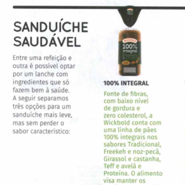 Sanduíche saudável