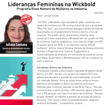 Lideranças Femininas na Wickbold
