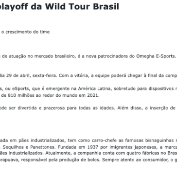 Seven Boys patrocina equipe que está na playoff da Wild Tour Brasil