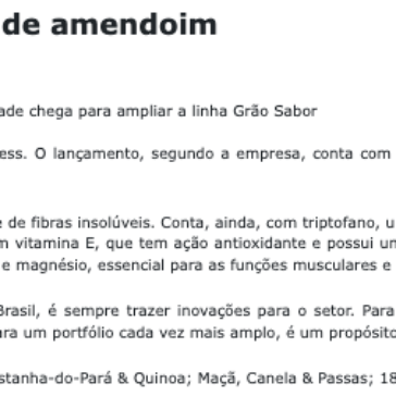 Wickbold apresenta pão integral feito com pasta de amendoim