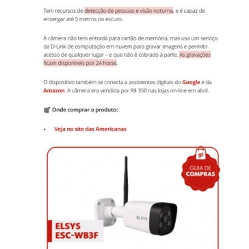 Como escolher câmera de segurança com wi-fi – G1