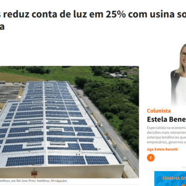 Intelbras reduz conta de luz em 25% com usina solar na cobertura – NSC Total
