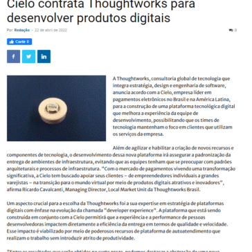 Cielo contrata Thoughtworks para desenvolver produtos digitais – TI inside
