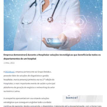 DGS Brasil apresenta software que otimiza a gestão e o controle dentro dos centros cirúrgicos – Saúde Business
