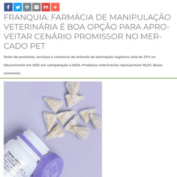 Franquia: farmácia de manipulação veterinária é boa opção para aproveitar cenário promissor no mercado pet – Mapa das Franquias