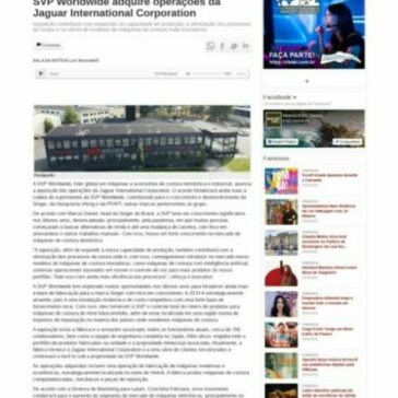 SVP Worldwide adquire operações da Jaguar International Corporation – Manezinho News