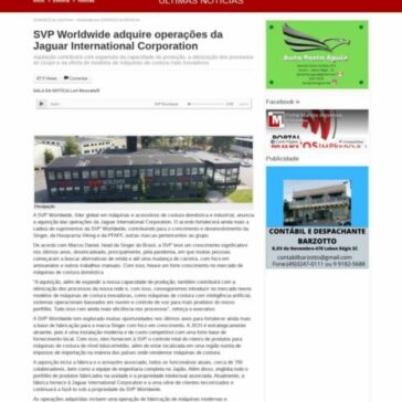 SVP Worldwide adquire operações da Jaguar International Corporation – Marcos Imprensa