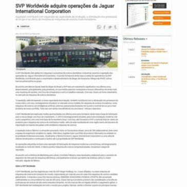 SVP Worldwide adquire operações da Jaguar International Corporation – Sala da Notícia