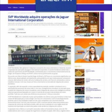 SVP Worldwide adquire operações da Jaguar International Corporation – Tchê Erechim