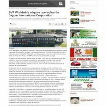 SVP Worldwide adquire operações da Jaguar International Corporation – Xis da Questão
