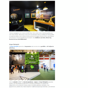 APAS Show marca a volta das grandes feiras – Promoview Online
