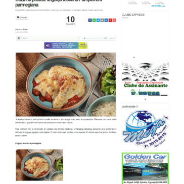 Cozinha prática: linguiça toscana Pamplona à parmegiana – Regional Express MG