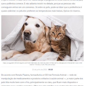 6 dicas de cuidados durante o clima frio – Ric Mais