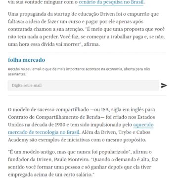 Startups oferecem cursos de tecnologia e só cobram após contratação