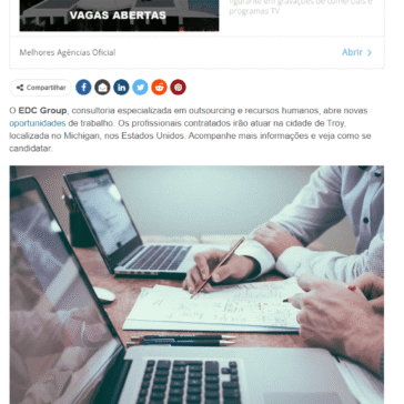 EDC Group abre vagas de emprego pelo país – Notícias Concursos
