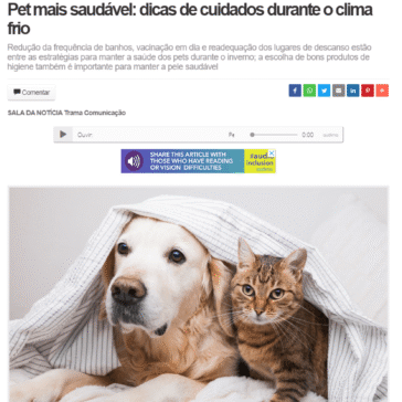 Pet mais saudável: dicas de cuidados durante o clima frio – Regional Express MG