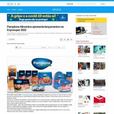 Pamplona Alimentos apresenta lançamentos na Exposuper 2022 – Portal AB Notícias News
