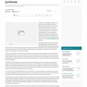 Com 90% de taxa de empregabilidade, edtech investe em juniores – Portal Notícia Livre