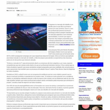 Com 90% de taxa de empregabilidade, edtech investe em juniores – Portal Aqui em Goias