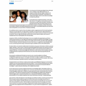 Programa oferece 130 bolsas para pessoas negras – TI Inside