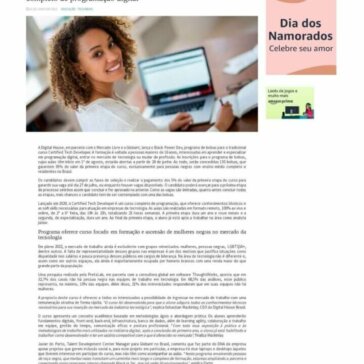 Programa oferece 130 bolsas para pessoas negras em curso completo de programação digital – Além do Click Tech