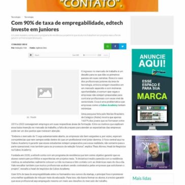 Com 90% de taxa de empregabilidade, edtech investe em juniores – Portal de Noticias Virou Manchete