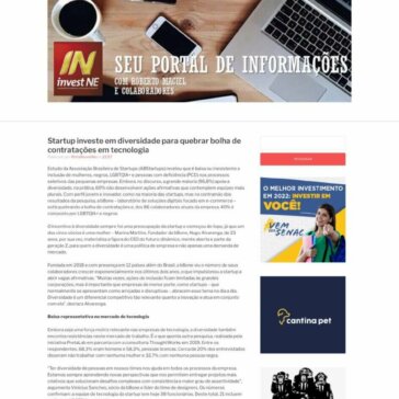 Startup investe em diversidade para quebrar bolha de contratações em tecnologia – Portal InvesteNE