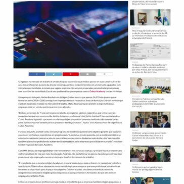 Com 90% de taxa de empregabilidade, edtech investe em juniores – Blog do Take