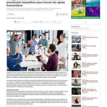 Thoughtworks e Médicos Sem Fronteiras promovem hackathon para inovar em ajuda humanitária – Manezinho News