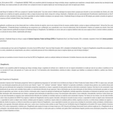 Thoughtworks anuncia intenção de adquirir consultoria de design estratégico Handmade para impulsionar estratégia de CX e design no Brasil – Jornalwebdigital