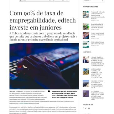 Com 90% de taxa de empregabilidade, edtech investe em juniores – Forum de Sustentabilidade
