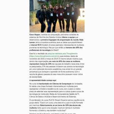 Diretório Acadêmico de Ciência da Computação é formado apenas por mulheres – Diário Bahia