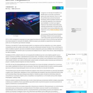 Com 90% de taxa de empregabilidade, edtech investe em juniores – Um Só Corpo Digital