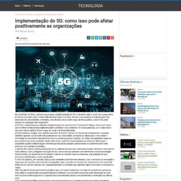Implementação do 5G: como isso pode afetar positivamente as organizações – Teclando Web