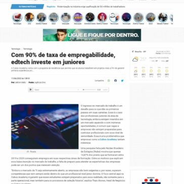 Com 90% de taxa de empregabilidade, edtech investe em juniores – Pelo Mund