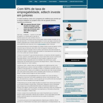 Com 90% de taxa de empregabilidade, edtech investe em juniores – Falando de Gestão