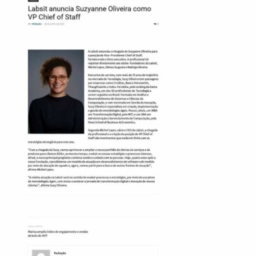 Labsit anuncia Suzyanne Oliveira como VP Chief of Staff – TI Inside