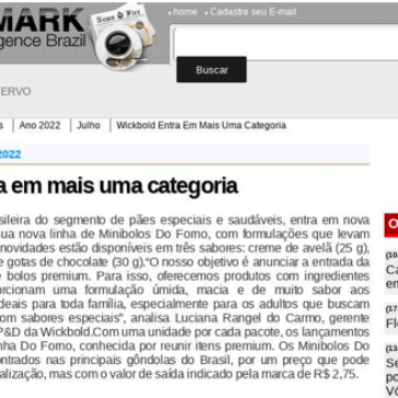 Wickbold entra em mais uma categoria